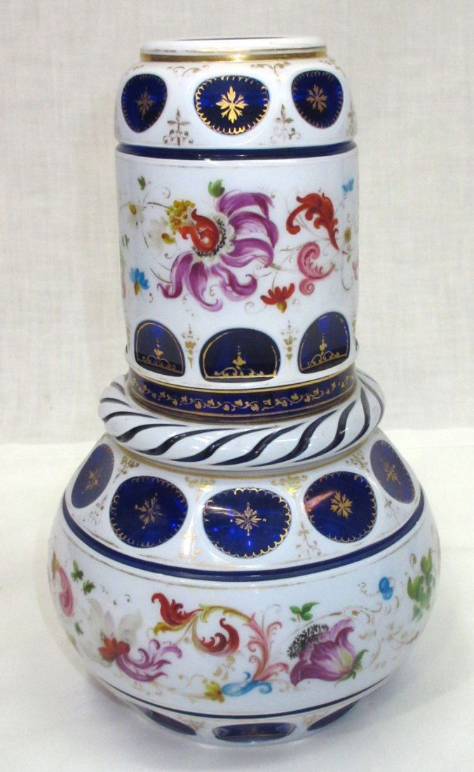 Bohemian Cut Glass Night Set (1 of 6)