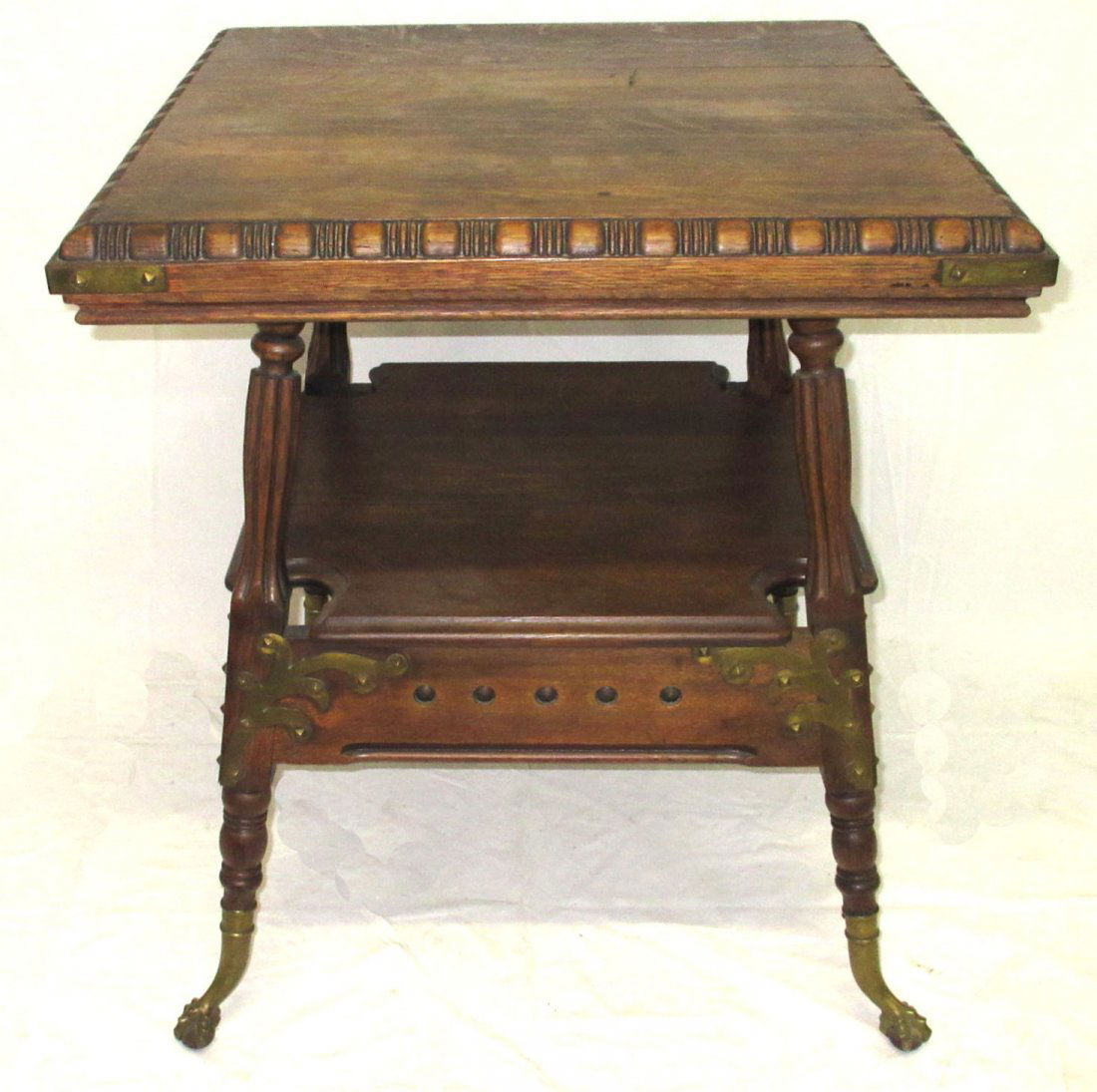 Oak Stand Table (1 of 6)