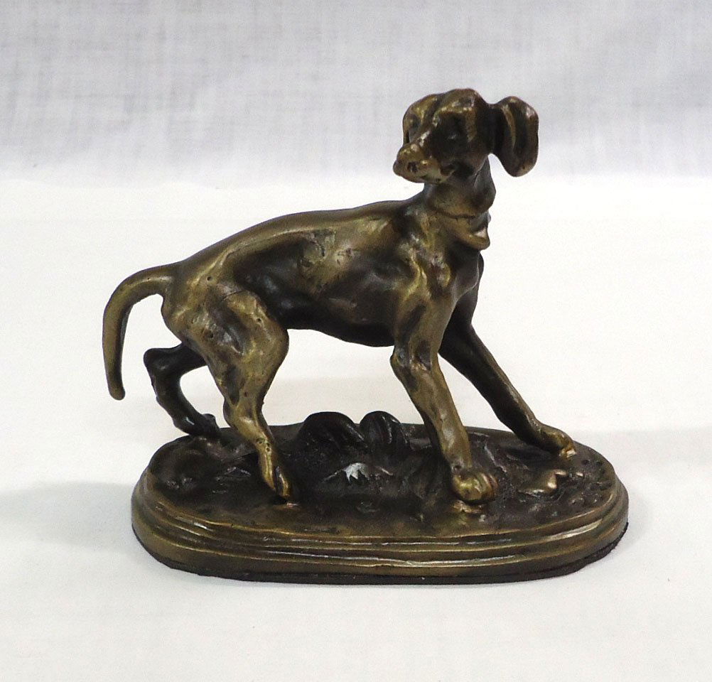 Bronze Statue of Dog (1 of 3)