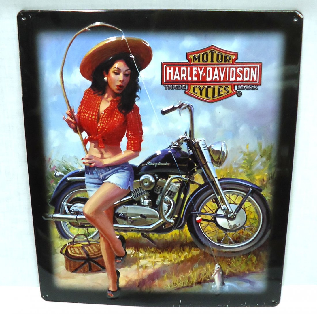 2012 Harley Davidson Adv. Sign: 15" x 13"