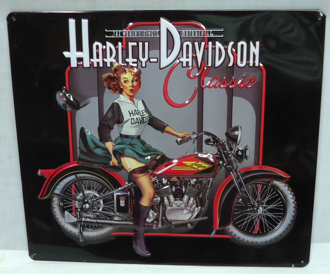 2011 Harley Davidson Adv. Sign: 15" x 13"