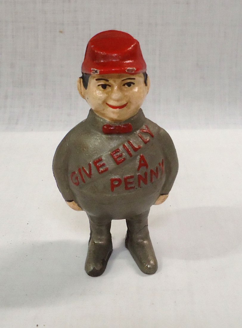 Cast Iron "Billy" Still Bank (1 of 3)