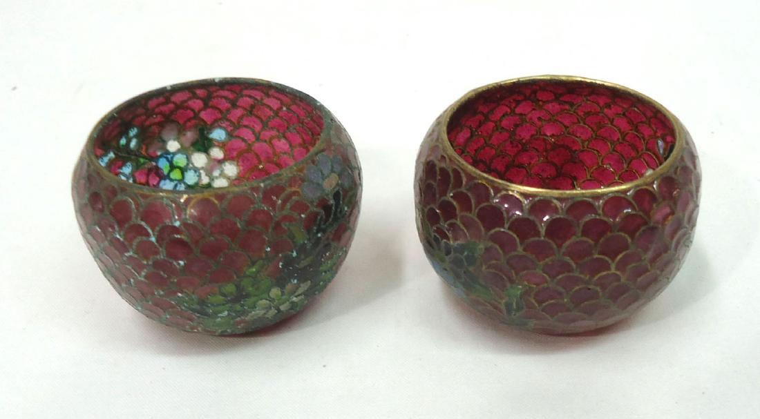 2 Sm. Plique a Jour Bowls (1 of 3)