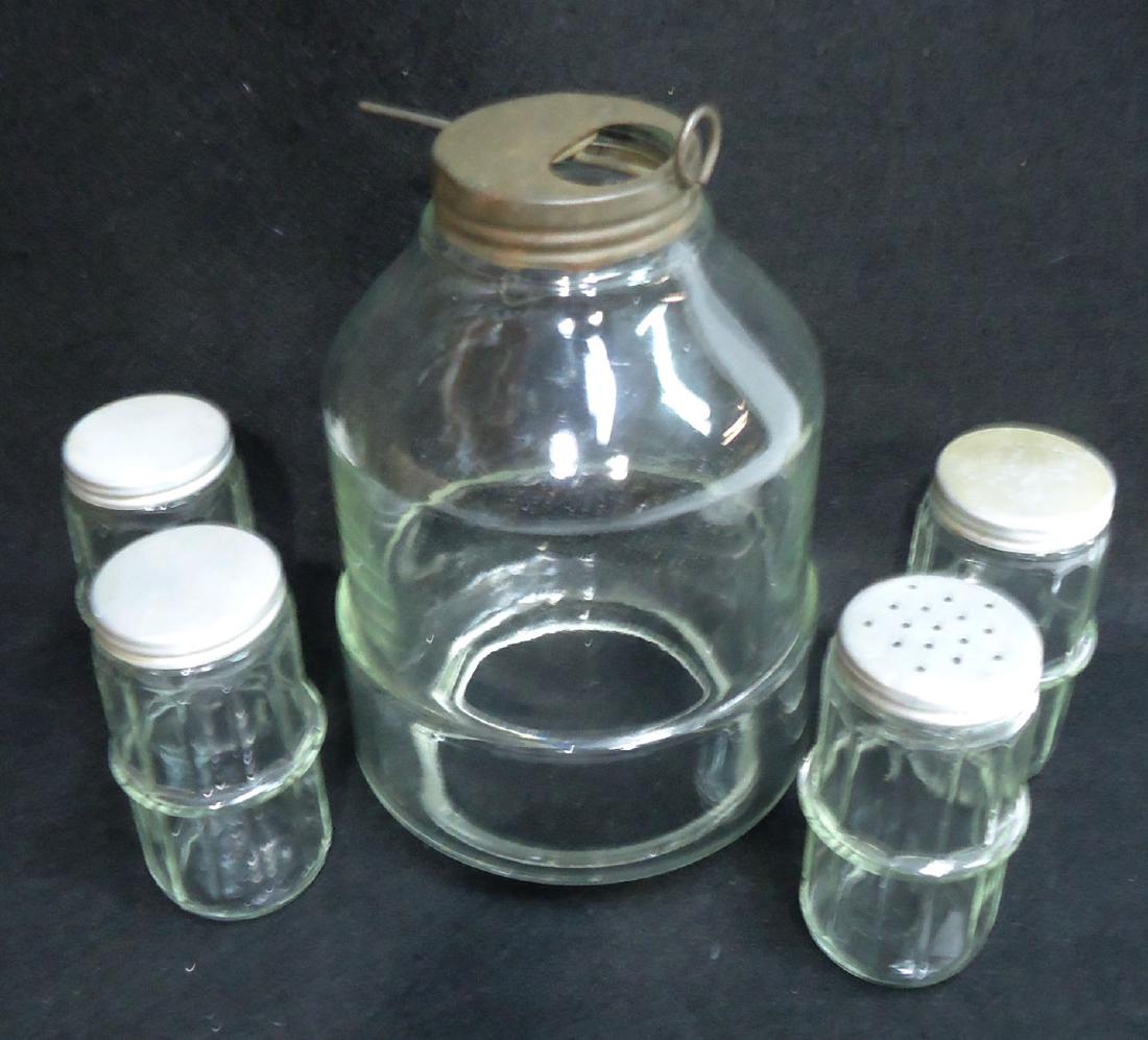 5pc Hoosier Cabinet Canister Set (1 of 4)