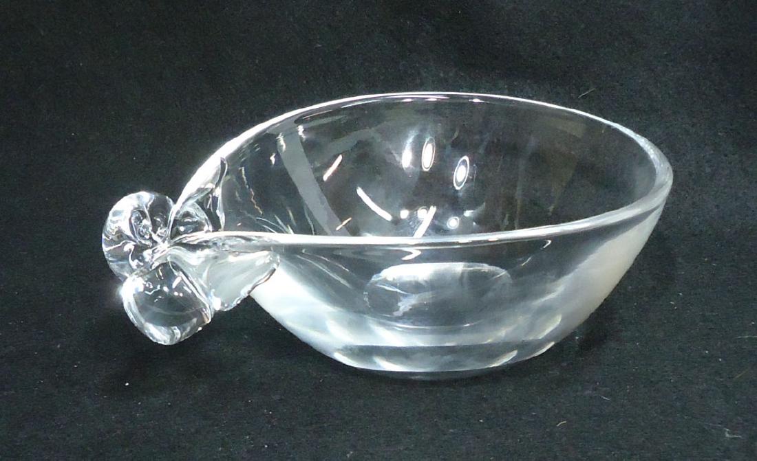 Sgnd Steuben Dbl. Snail Bowl (1 of 4)