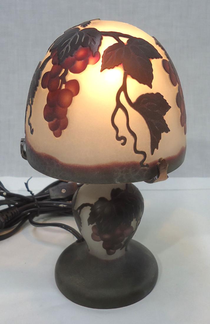Modern Galle' Mushroom Lamp (1 of 5)