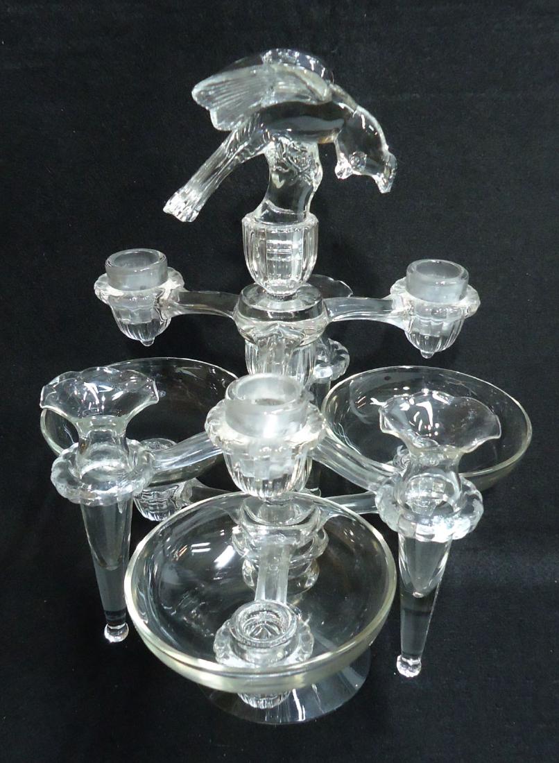 Cambridge Epergne Centerpiece: 15"T x 12"W 11pc
