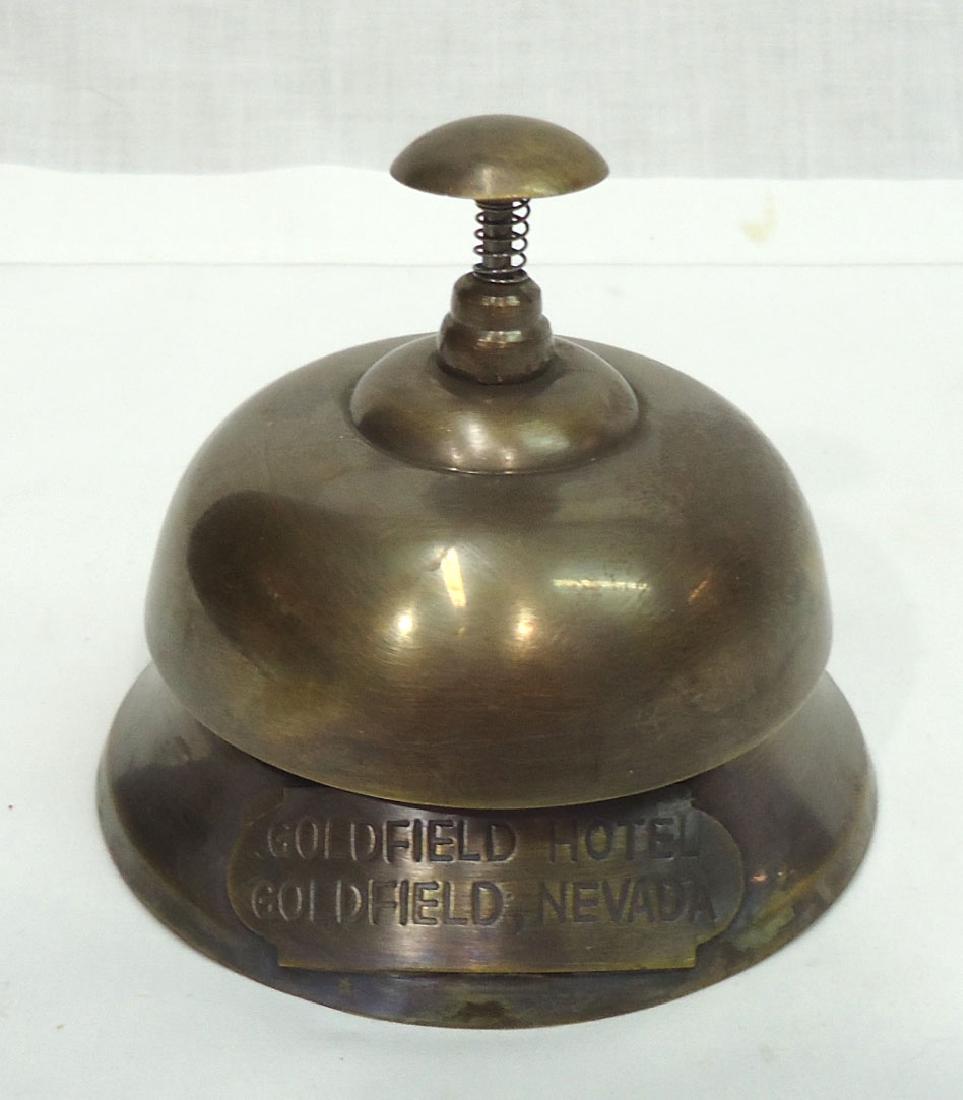 Modern Brass Goldfield Hotel Bell (1 of 3)