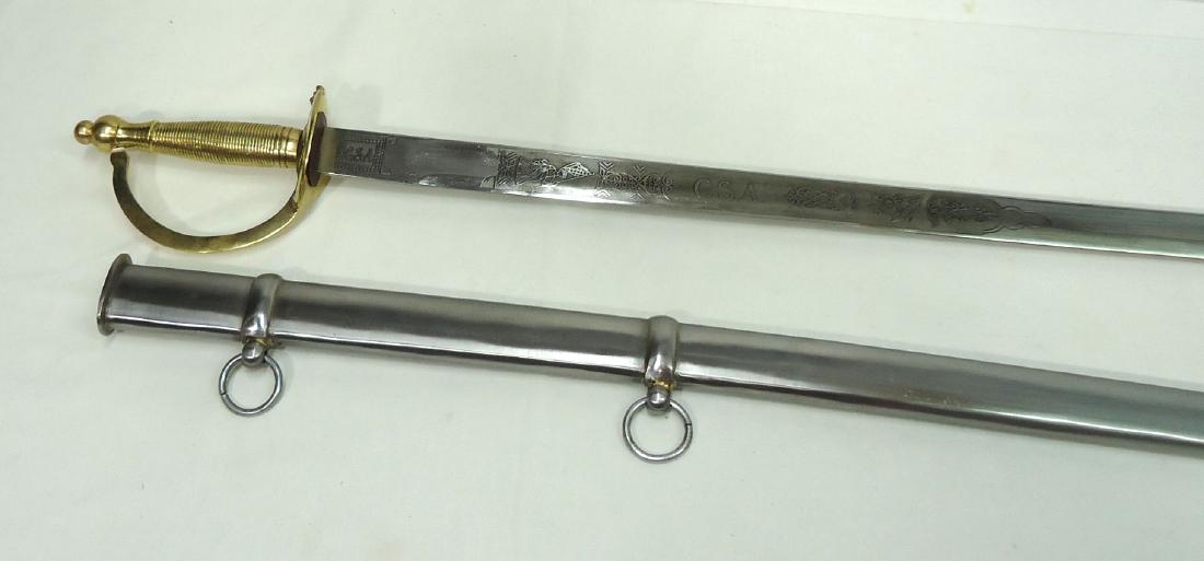 C.S.A. Civil War Reenactment Sword (1 of 4)