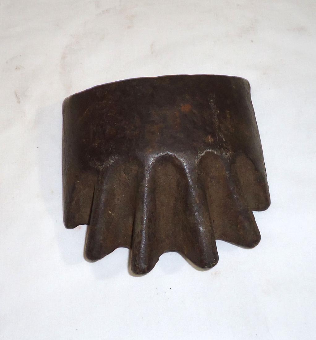 Blacksmith's Swage Pat. Jan. 25, 1898: 5" x 5" x 2"