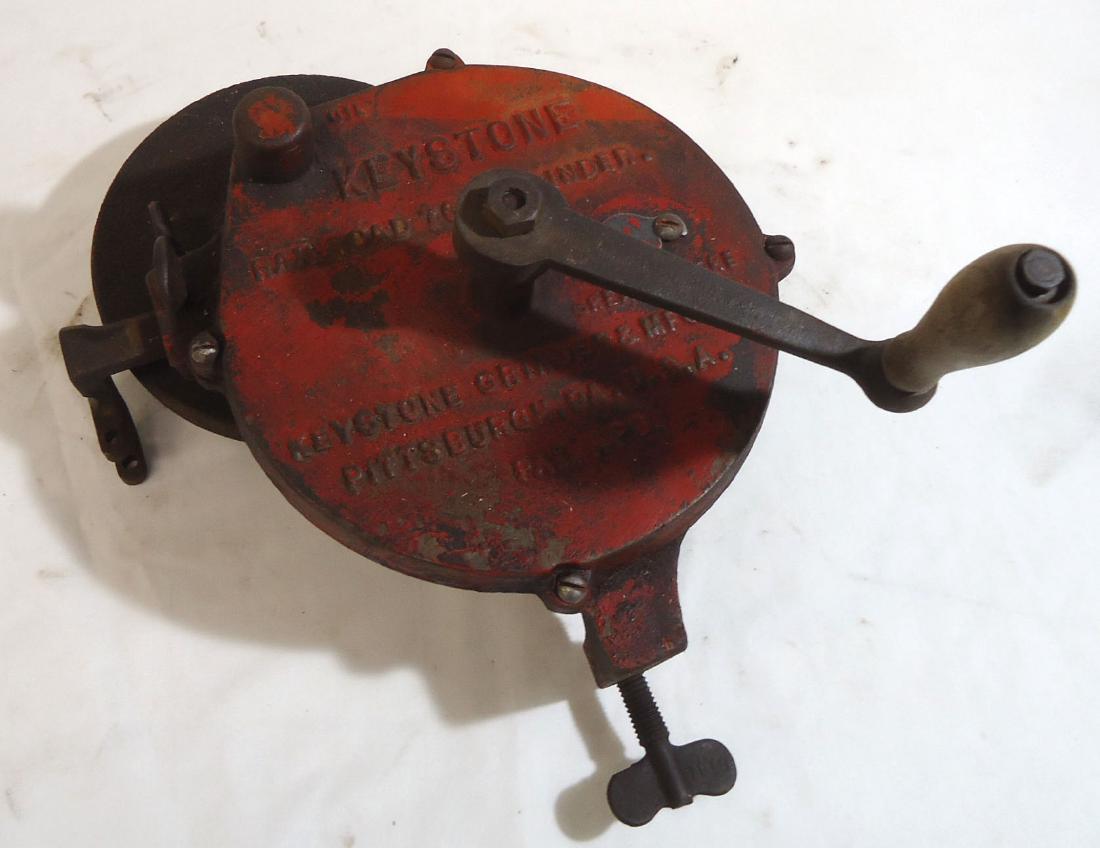 Keystone Railroad Tool Grinder: 15" x 12" x 10"
