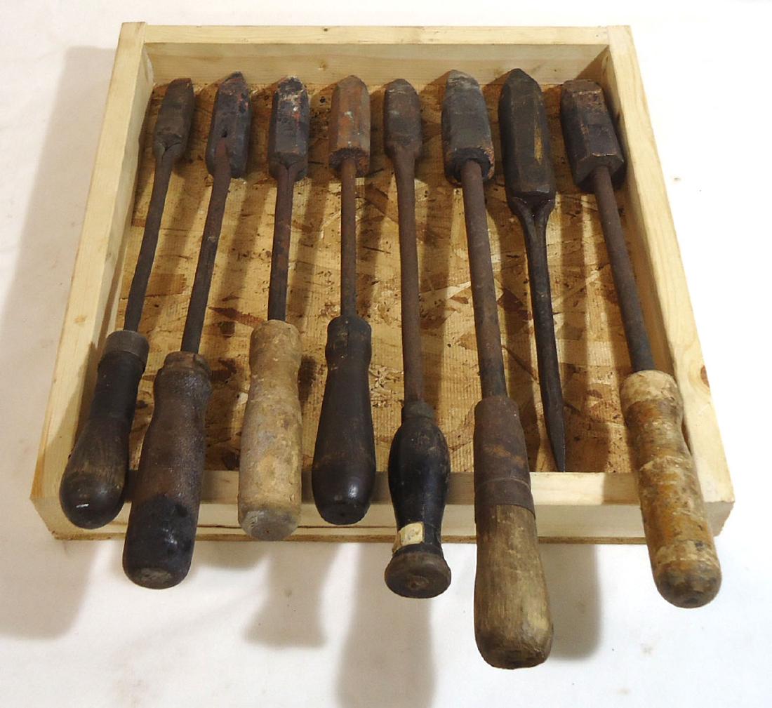 Lot of 8 soldering Irons: 13 1/4" -18"L