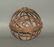 594: Wrought iron ship's ball style hanging light