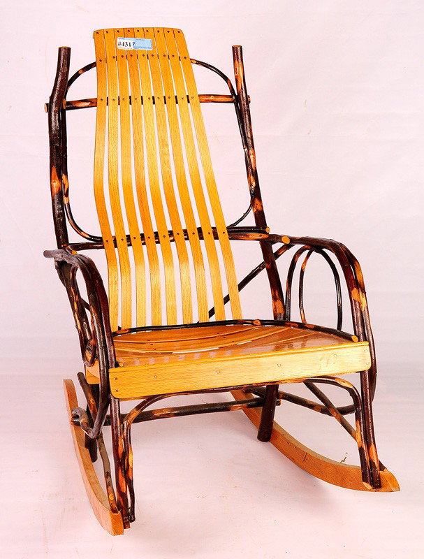 Twig Amish style Rocker, Newer