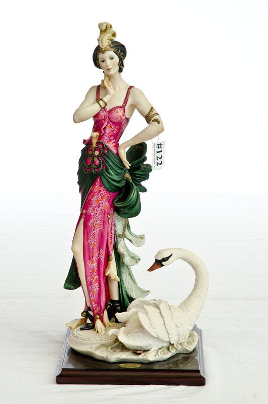 Giuseppe Armani Lady with Swan 19" t