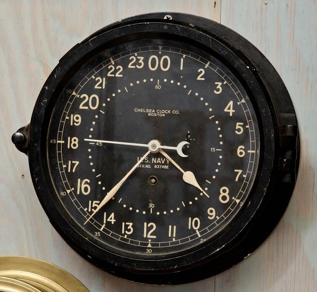 247 US Navy Clock by Chelsea Clock Co. Boston