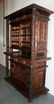 114: Chinese 19thC ornately carved rosewood cabinet; - 2