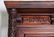 114: Chinese 19thC ornately carved rosewood cabinet; - 7