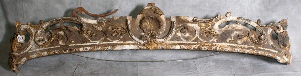 18Th/19TH C Italian giltwood frieze. L:75": 18Th/19TH C Italian giltwood frieze. L:75"