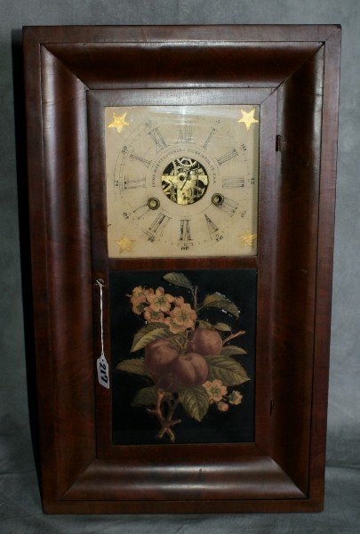 Antique Mantle clock: Antique Mantle clock. H:26" W:15.5" D:4.25"