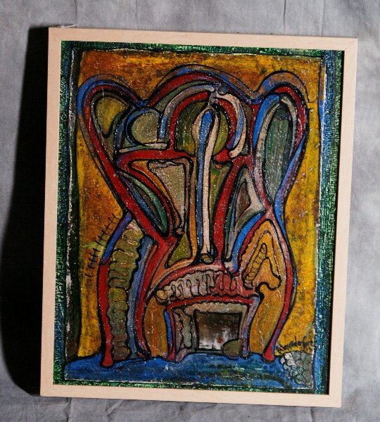 Alexander Gore oil on linen board signed and dat: Alexander Gore oil on linen board signed and dated lower right. Site size H:20. 5" W:16. 5".