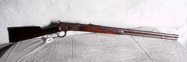 Antique Winchester model 1892. Pat october 14 1884: Antique Winchester model 1892. Pat october 14 1884. L:42.5" All guns need to be paid to estategalleries and contact us for address of Plaza West Jewelry & loan to pick up guns and do paper work.