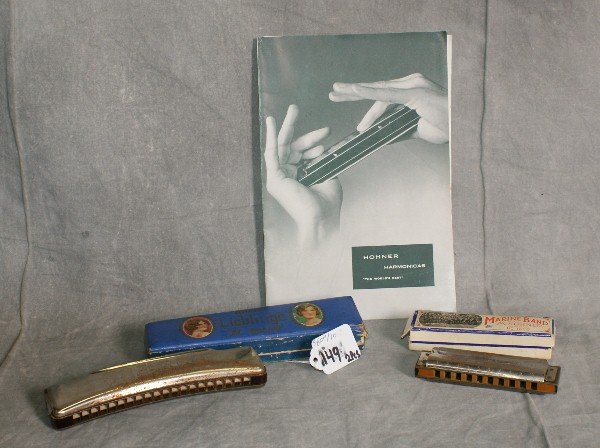 Two harmonicas: Two harmonicas