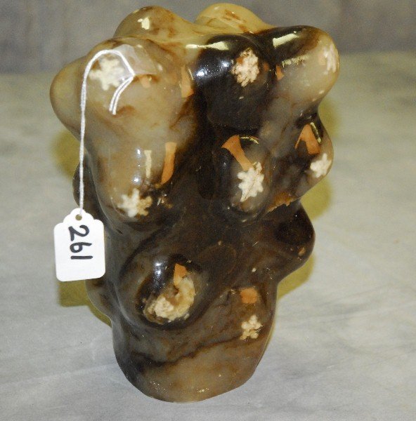 Chinese soapstone sculpture. H:9. 5": Chinese soapstone sculpture. H:9. 5"