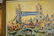 Jean Dufy 1888-1964 Oil on canvas of harbor scene with - 4