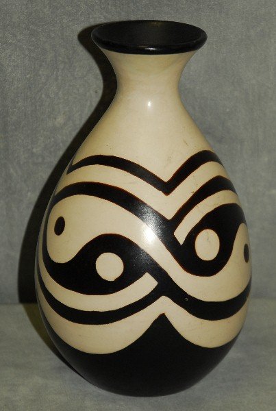 Vintage pottery vase in the style of Picasso (1 of 3)