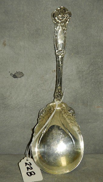 RW Sterling Silver Serving Spoon (1 of 2)