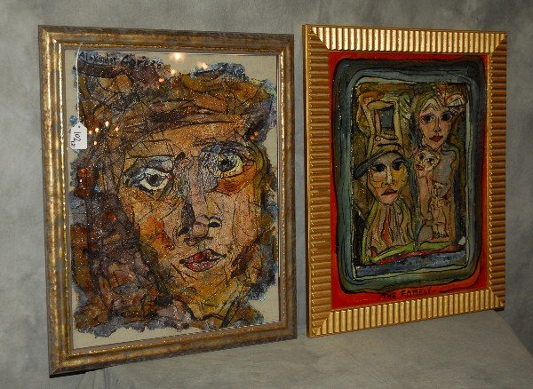 Two Alexander Gore oil paintings, signed Largest: 23: Two Alexander Gore oil paintings, signed Largest: 23 5" x 19 5"
