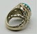 A Rare Persian Natural Turquoise Sterling Silver Ring - 5