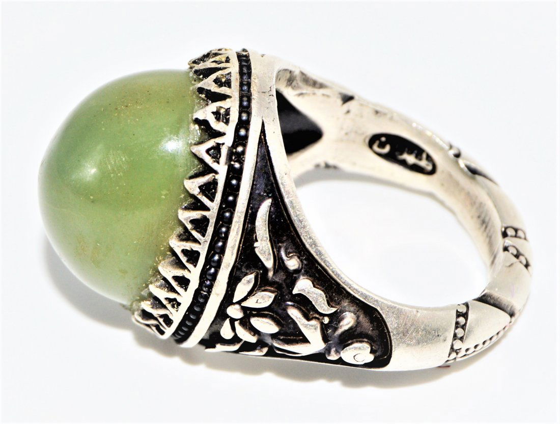 Extremely Rare Persian Natural Turquoise Silver Ring (1 of 7)