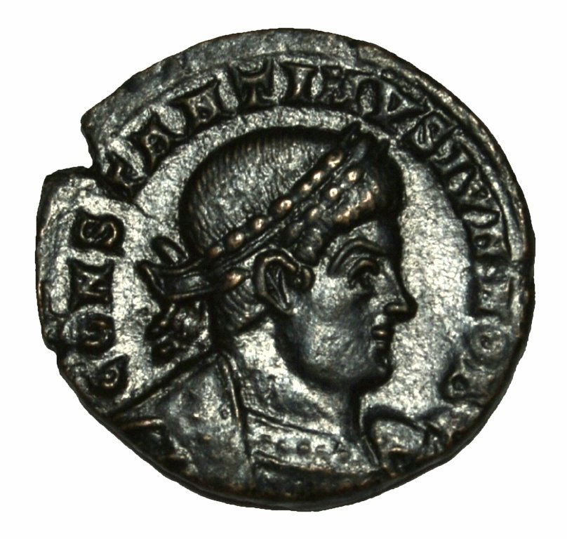 ROMAN EMPIRE Æ FOLLIS OF CONSTANTINE I (AD 307/310-337) (1 of 2)