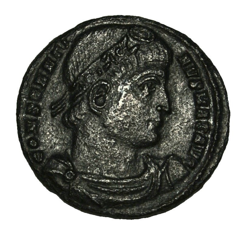 ANCIENT ROMAN EMPIRE CONSTANTINE I 307-337 AD. Æ FOLLIS (1 of 2)
