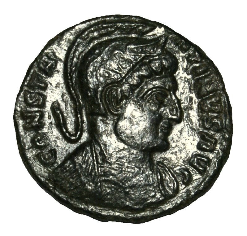 ANCIENT ROMAN EMPIRE CONSTANTINE I 307-337 AD. Æ FOLLIS (1 of 2)