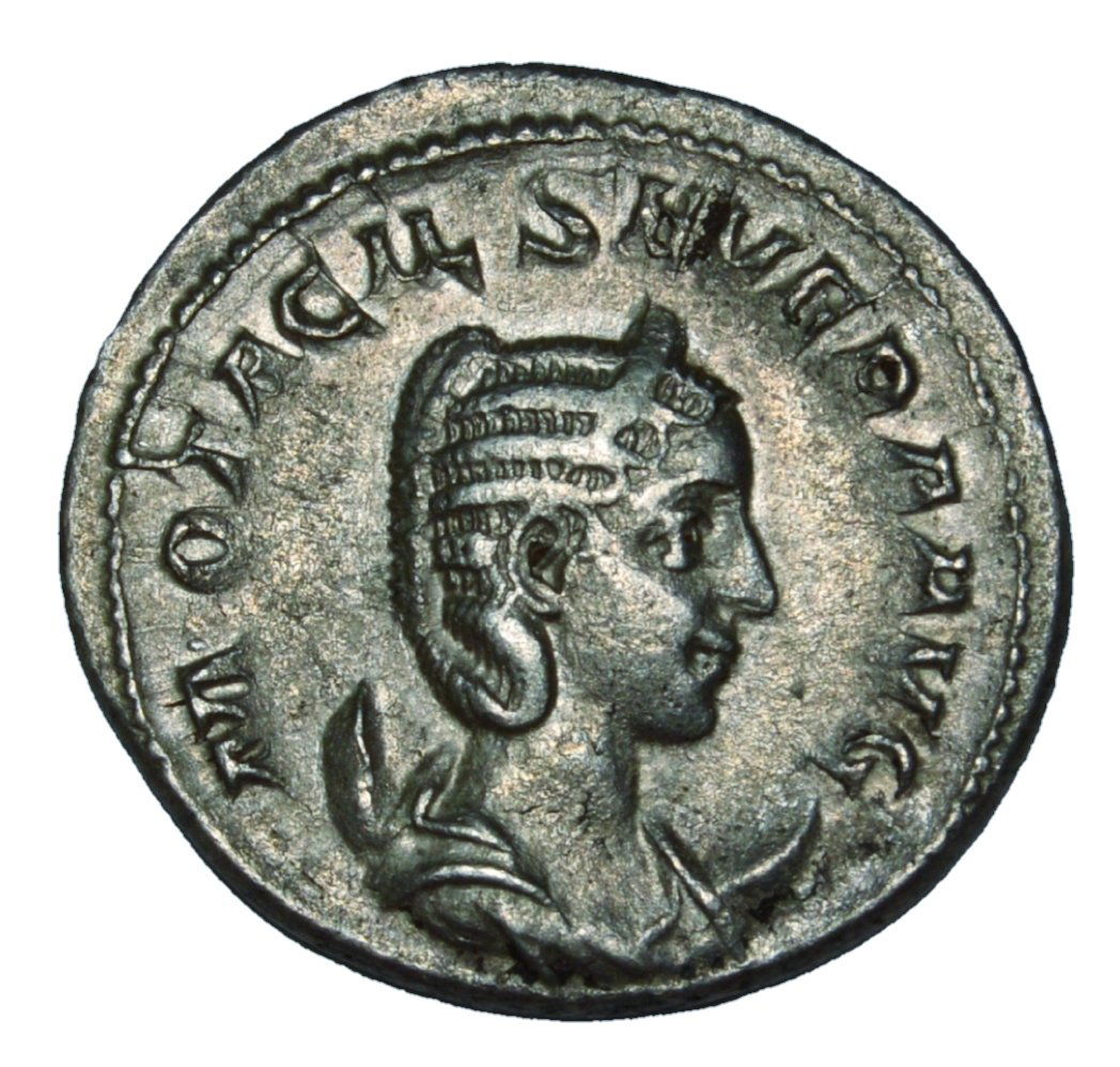 ROMAN EMPIRE AR ANTONINIANUS OTACILIA SEVERA AD 244-249 (1 of 2)