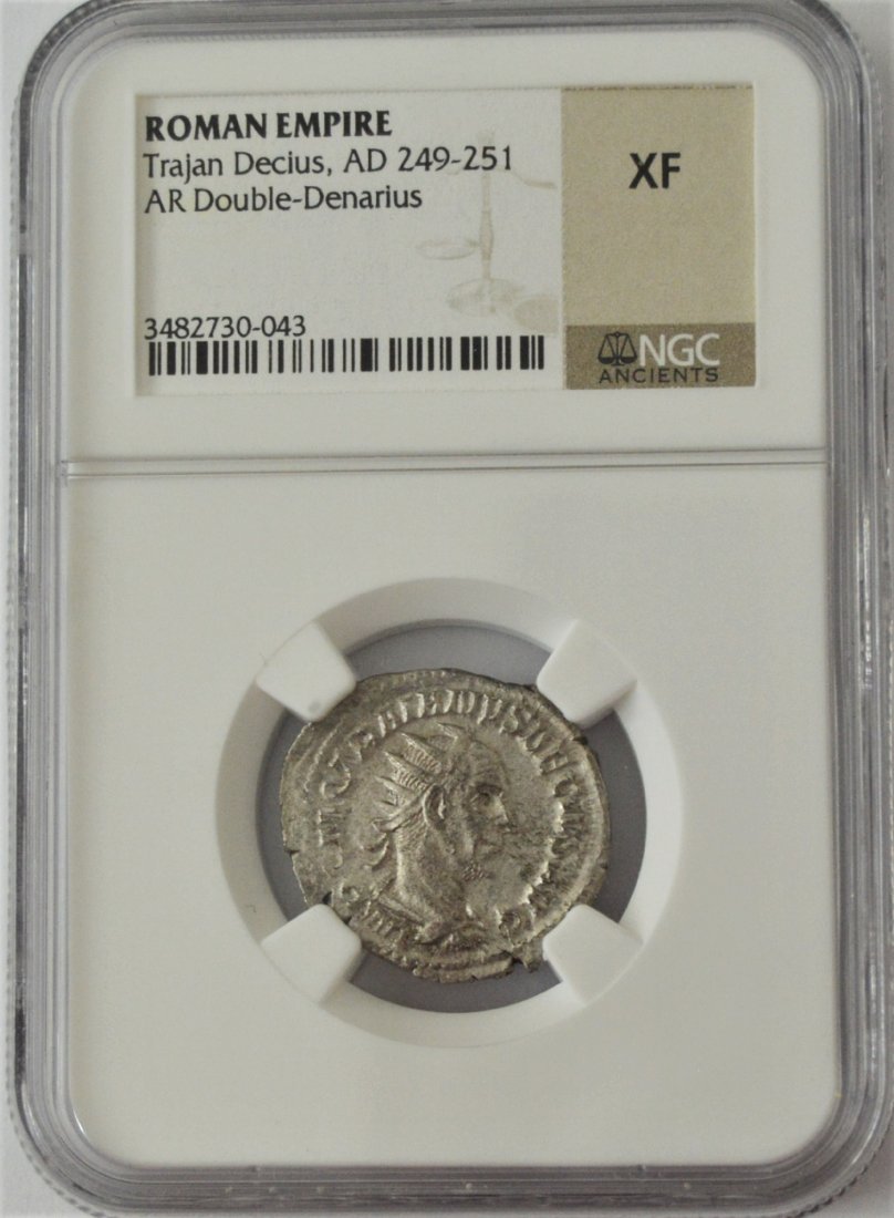 ROMAN EMPIRE TRAJAN DECIUS. AD 249-251. AR ANTONINIANUS (1 of 4)