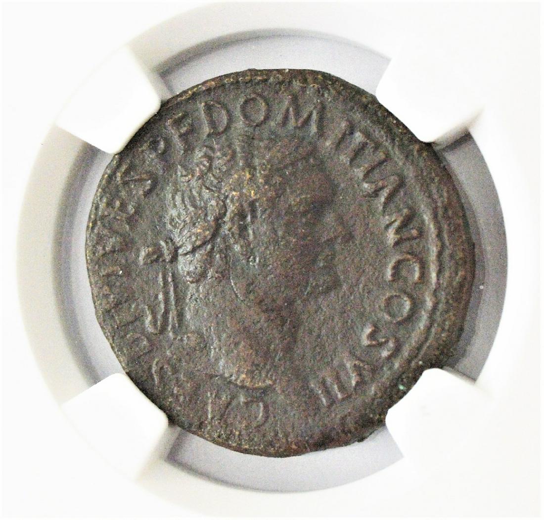 ANCIENT ROMAN EMPIRE DOMITIAN. AS CAESAR, AD 69-81 Ã† AS (1 of 4)