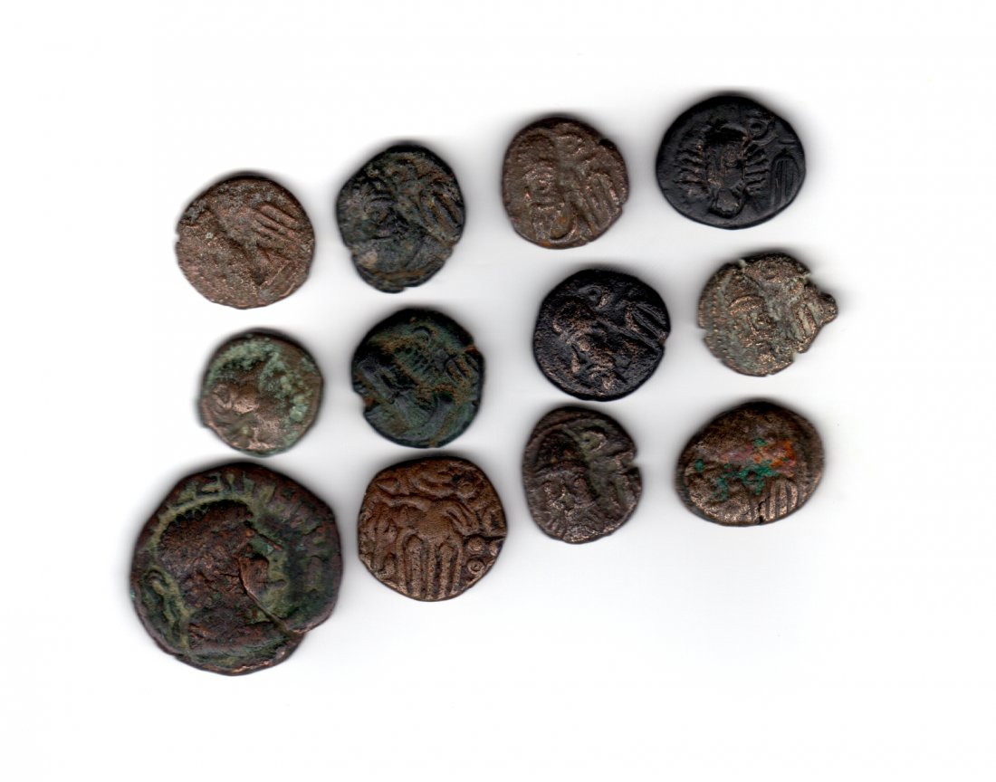 A Group of Ancient Parthian Elymais AE Coins (1 of 2)