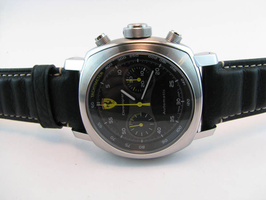 Panerai Ferrari Brand New Model 10008 List $9500 (: Panerai Ferrari Brand New Model 10008 List $9500 (open's at $4k) opt 6 bx/pprs