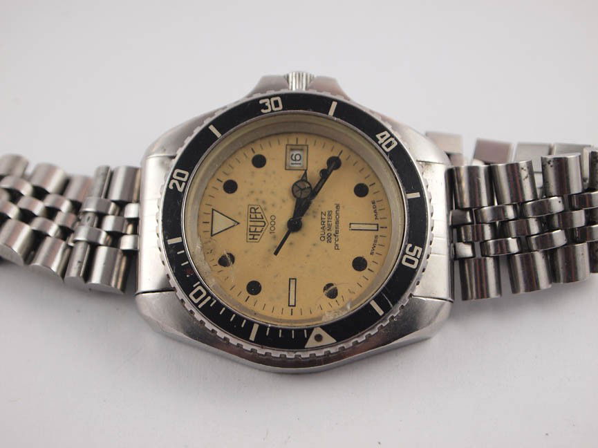 Tag Heuer Vintage Mens Watch: Tag Heuer Vintage Mens Watch. Date. Swiss Made.