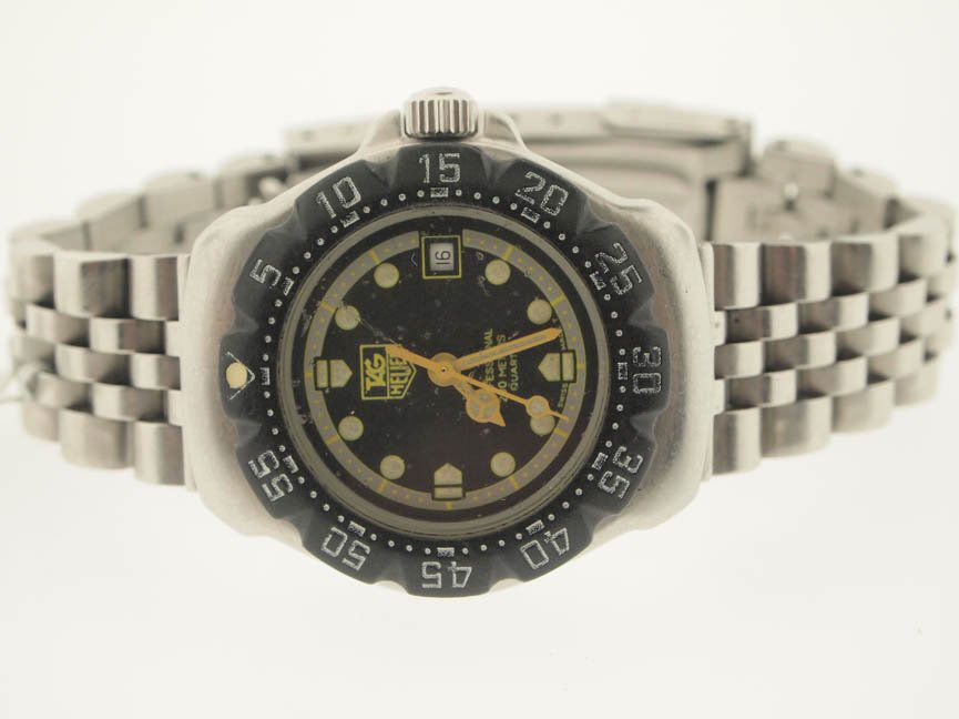 Tag Heuer Ladies SS Diving Watch.: Tag Heuer Ladies SS Diving Watch. Tag Heuer, Ladies, Stainless Steel, Vintage, Diving Watch, Deployment Buckle, Swiss Made.