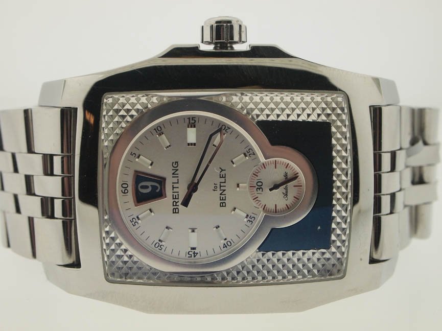 Breitling Mens SS Bentley Flying B.: Breitling Mens SS Bentley Flying B. Breitling, Mens, Stainless Steel, Bentley, Flying B, Automatic Movement, Deployment Buckle, Separate Seconds Hand, Date, Swiss Made.