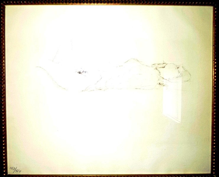 Gustav Klimpt "Die Hetarengesprache des Lukian": Artist: Gustav Klimpt Title: Die Hetarengesprache des Lukian Year:1907 Technique: Very rare edition of an original heliogravure Edition: from the limited edition 153 of 450 Conditions: Framed. Perfect
