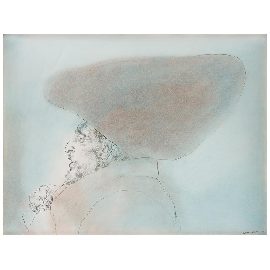 RAFAEL CORONEL, Untitled, Signed and dated 69, Pastel (1 of 1)