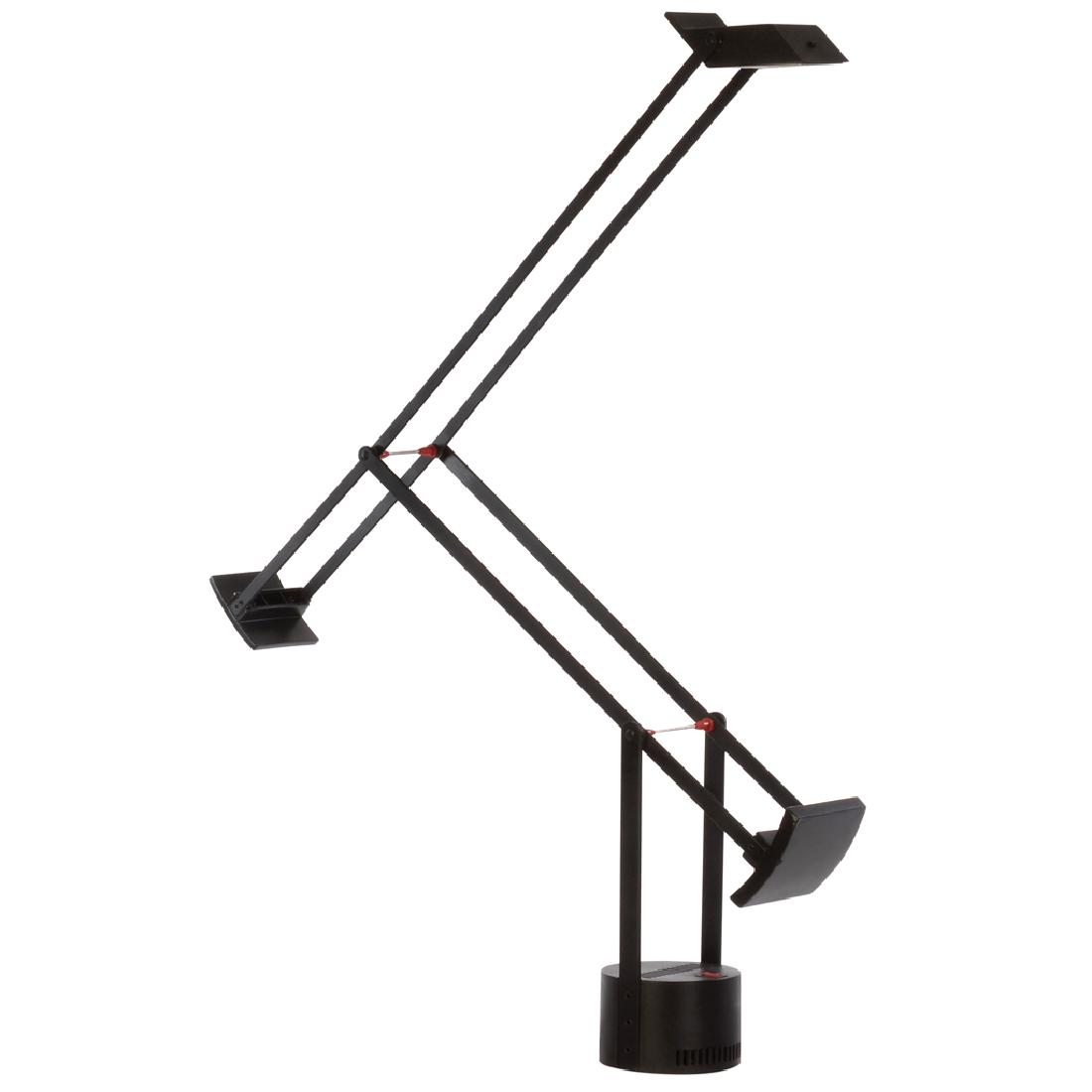 Richard Sapper for artemide. Tizio aluminium and black: Richard Sapper for artemide. Tizio aluminium and black polycarbonate desk lamp. 1972.