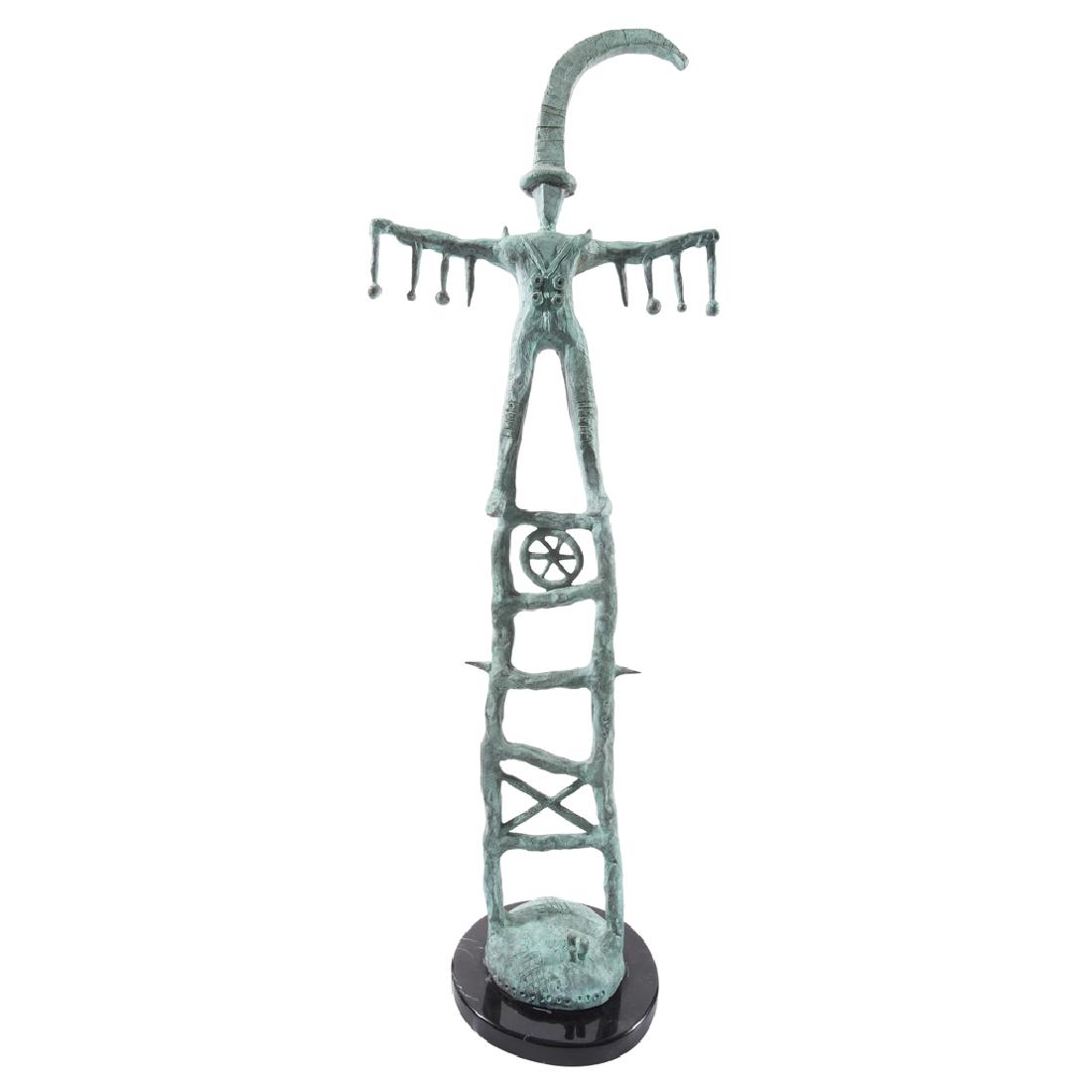 CARLOS VIVAR, Mago volador, 2010, Signed, Bronze (1 of 1)