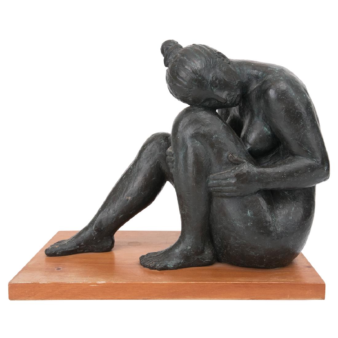 FELIPE CASTAEEDA, Nativa, Signed and dated 2001, Bronze (1 of 1)